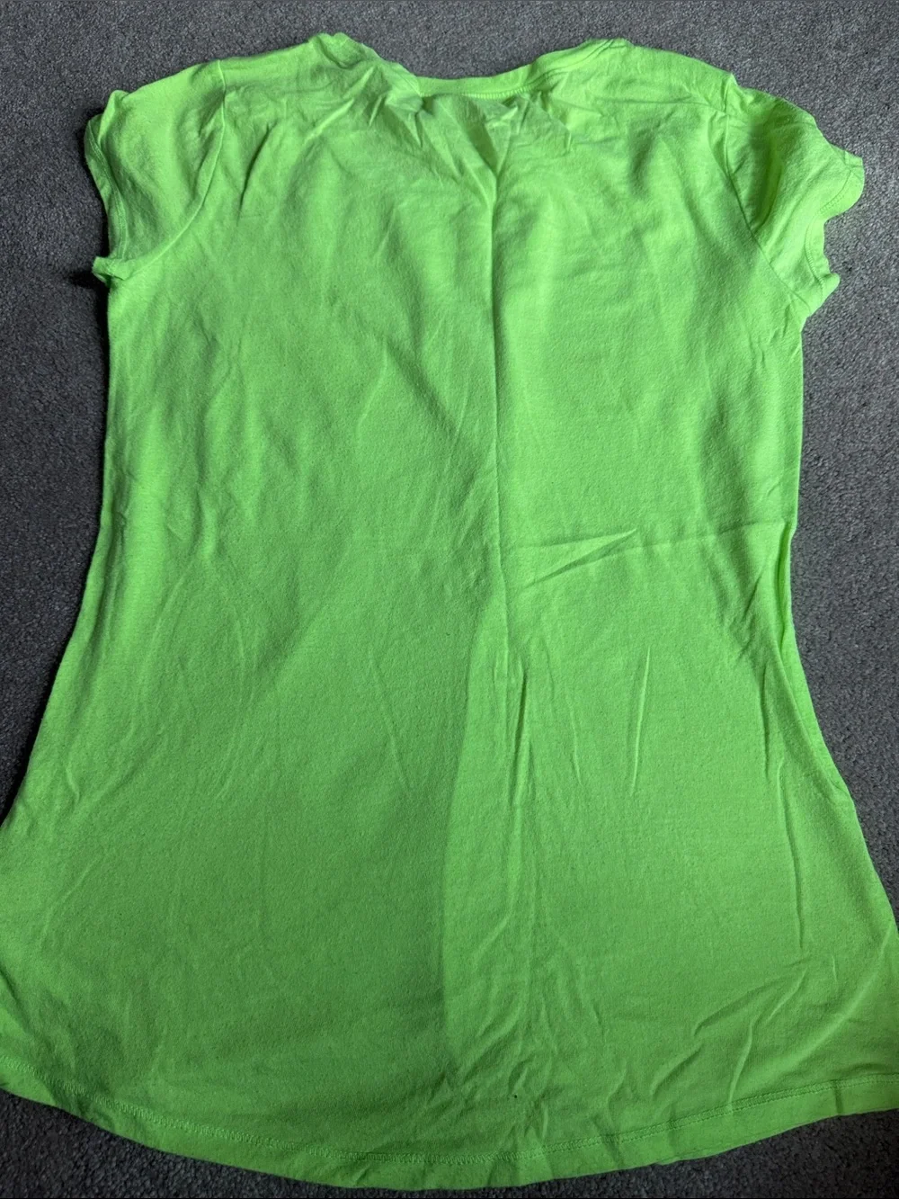 Justice Neon Green Avocado Graphic Tee